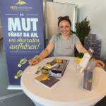 Anja von Octopus Communications auf der EinsSein Messe Dresden 2026