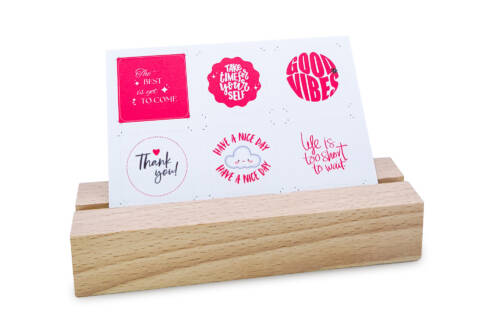 Ministicker "Good Mood" (6 Sticker im Scheckkartenformat)