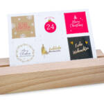 Ministicker "xMas" (6 Sticker im Scheckkartenformat)