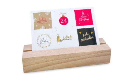 Ministicker "xMas" (6 Sticker im Scheckkartenformat)