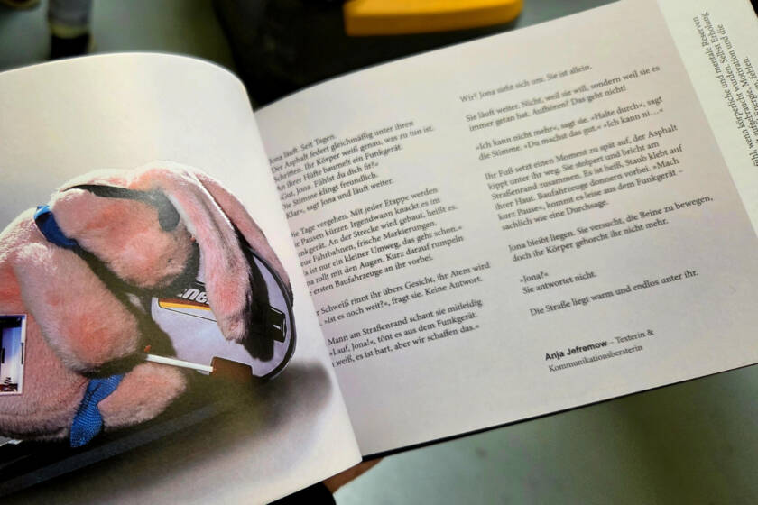 "Ausgebrannt" – ein Beitrag von Anja Jefremow im Buch Gefühlsduselei