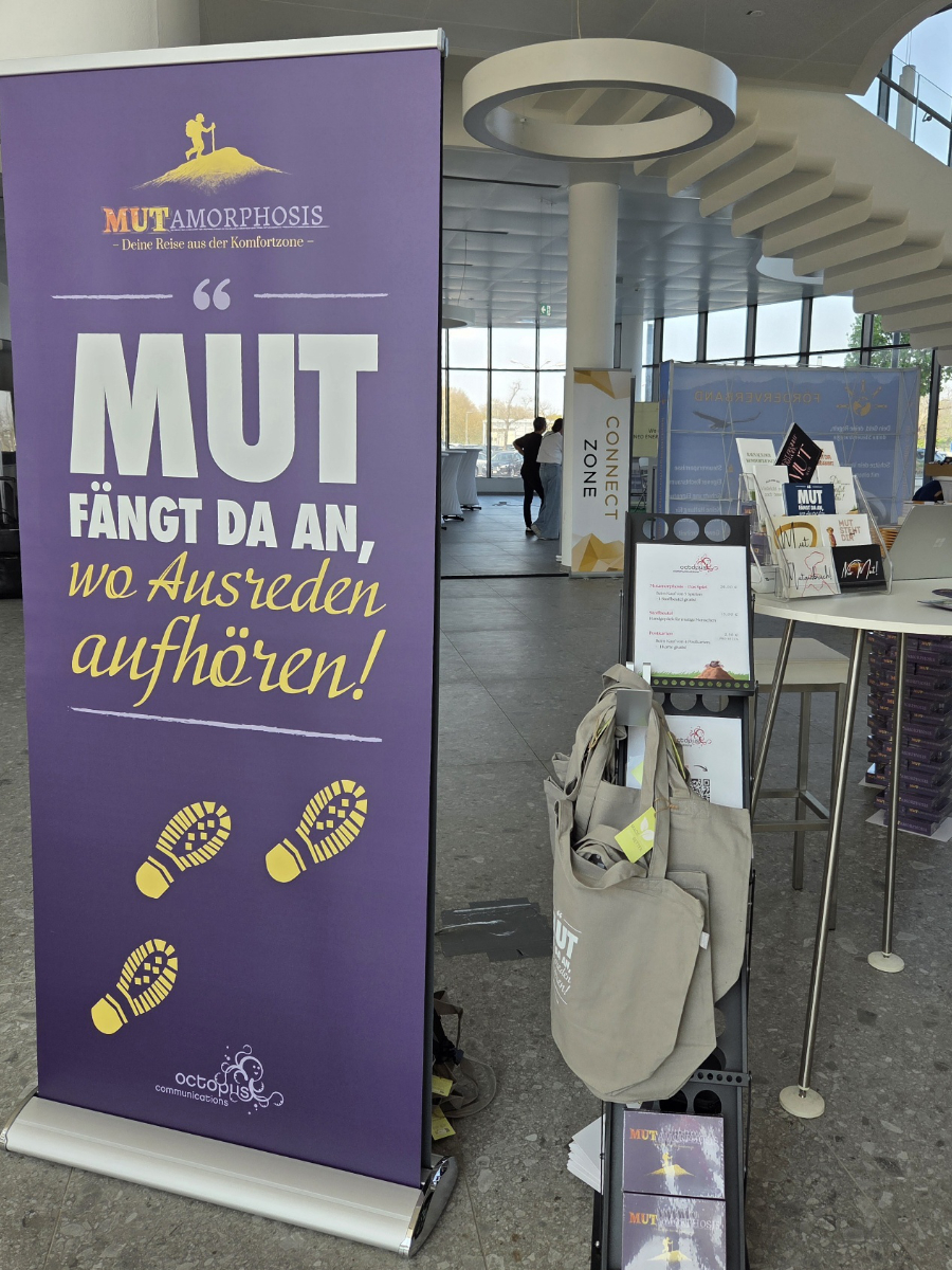 Der Messestand von Octopus Communications beim Mindstyle Festival 2026